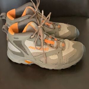 Merrell Outdoor Sneakers Gray and Orange